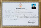 Prof. Dr. Murat Kuloğlu Psikiyatri sertifikası