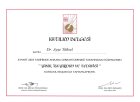 Op. Dr. Ayşe Barutçu Plastik Rekonstrüktif ve Estetik Cerrahi sertifikası