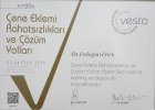 Dt. Erdoğan Ertek Diş Hekimi sertifikası