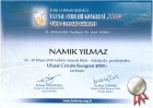 Op. Dr. Namık Yılmaz Genel Cerrahi sertifikası