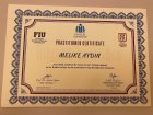 Psk. Melike Aydın Psikoloji sertifikası