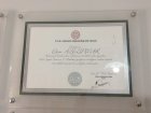 Dt. Ekin Aşılıpınar Diş Hekimi sertifikası