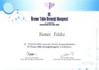 Op. Dr. Yunus Yıldız Kadın Hastalıkları ve Doğum sertifikası