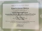 Uzm. Dr. Emel Gürün Derya Psikiyatri sertifikası