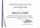 Uzm. Psk. Dan. Mehmet Gök Psikoloji sertifikası