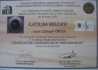 Op. Dr. Zübeyir Örter Plastik Rekonstrüktif ve Estetik Cerrahi sertifikası