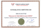 Uzm. Psk. Sibel Kaletaş Psikoloji sertifikası