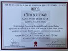 Uzm. Psk. Dan. Aydın Deniz Yüce Psikoloji sertifikası