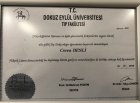 Op. Dr. Ceren Gölbaşı Kadın Hastalıkları ve Doğum sertifikası
