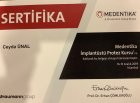 Dt. Ceyda Ünal Diş Hekimi sertifikası