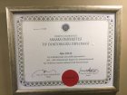 Op. Dr. Oğuz Kılıç Plastik Rekonstrüktif ve Estetik Cerrahi sertifikası