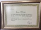 Prof. Dr. Altuğ Çetinkaya Göz Hastalıkları sertifikası