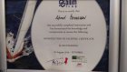 Op. Dr. Ahmet Özyazgan Ortopedi ve Travmatoloji sertifikası