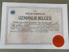 Uzm. Dr. Yahya Öztürk Dahiliye - İç Hastalıkları sertifikası