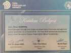 Klinik Psikolog  İlknur DEMİRTAŞ Psikoloji sertifikası