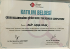 Dyt. Elif Bahar Demir Diyetisyen sertifikası