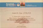 Uzm. Dr. Ayşe Cinkaya Kahveci Dermatoloji sertifikası