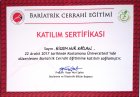 Dyt. Gizem Nur Kaplan Diyetisyen sertifikası