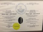 Fzt. Zafer Aksungur Fizyoterapi sertifikası