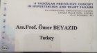 Prof. Dr. Ömer Bayezid Kalp Damar Cerrahisi sertifikası