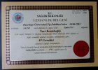 Prof. Dr. Naci Kostakoğlu Plastik Rekonstrüktif ve Estetik Cerrahi sertifikası