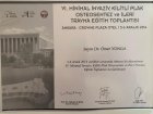 Op. Dr. Ömer Yonga Ortopedi ve Travmatoloji sertifikası