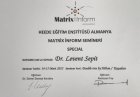 Uzm. Dr. Levent Sepit Geleneksel ve Tamamlayıcı Tıp sertifikası
