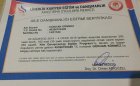 Uzm. Psk. Gökhan Sönmez Psikoloji sertifikası