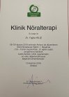 Uzm. Dr. Tuğba Kılıç Geleneksel ve Tamamlayıcı Tıp sertifikası