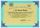 Op. Dr. Mustafa Murat Öztürk Plastik Rekonstrüktif ve Estetik Cerrahi sertifikası