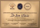 Op. Dr. Ece Uslu Esen Kadın Hastalıkları ve Doğum sertifikası