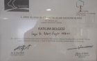 Op. Dr. Bülent Özgür Yazıcı Ortopedi ve Travmatoloji sertifikası