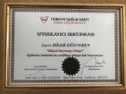 Uzm. Kl. Psk. Dilek Gülveren Psikoloji sertifikası