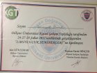 Uzm. Kl. Psk. Gonca Barut Psikoloji sertifikası