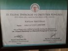 Op. Dr. Mehtap Çiçek Kadın Hastalıkları ve Doğum sertifikası