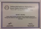 Dyt. Buket Adanç Diyetisyen sertifikası