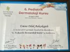 Uzm. Dr. Emine Dilek Bahçekapılı Yıldırım Dermatoloji sertifikası