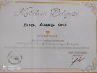 Dt. Erdem Alperen OFLİ Diş Hekimi sertifikası