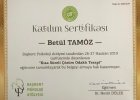 Uzm. Psk. Betül Tamöz Psikoloji sertifikası