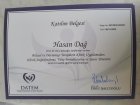 Uzm. Psk. Dan. Hasan Dağ Psikoloji sertifikası