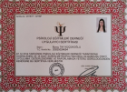 Uzm. Psk. Burcu Tay Küçükoğlu Psikoloji sertifikası
