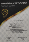 Dyt. Şeyda Ertaş Diyetisyen sertifikası