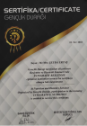 Dyt. Şeyda Ertaş Diyetisyen sertifikası