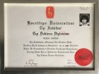 Prof. Dr. Ayşen Topalkara Göz Hastalıkları sertifikası