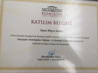 Dyt. Büşra Salduz Diyetisyen sertifikası