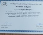 Uzm. Dr. Duygu Murat Çocuk ve Ergen Psikiyatristi sertifikası