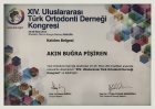 Dr. Dt. Akın Pişiren Diş Hekimi sertifikası
