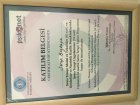 Psk. Dan. Serap Bozkaya Psikoloji sertifikası