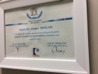 Op. Dr. Ahmet Doğan Genel Cerrahi sertifikası