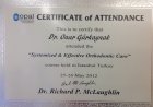 Dr. Öğr. Üyesi Onur Gürkaynak Diş Hekimi sertifikası
